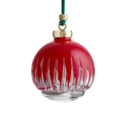 Josephs Jewelers Home Décor>Waterford – 2025 New Year Red Firework Bauble Ornament