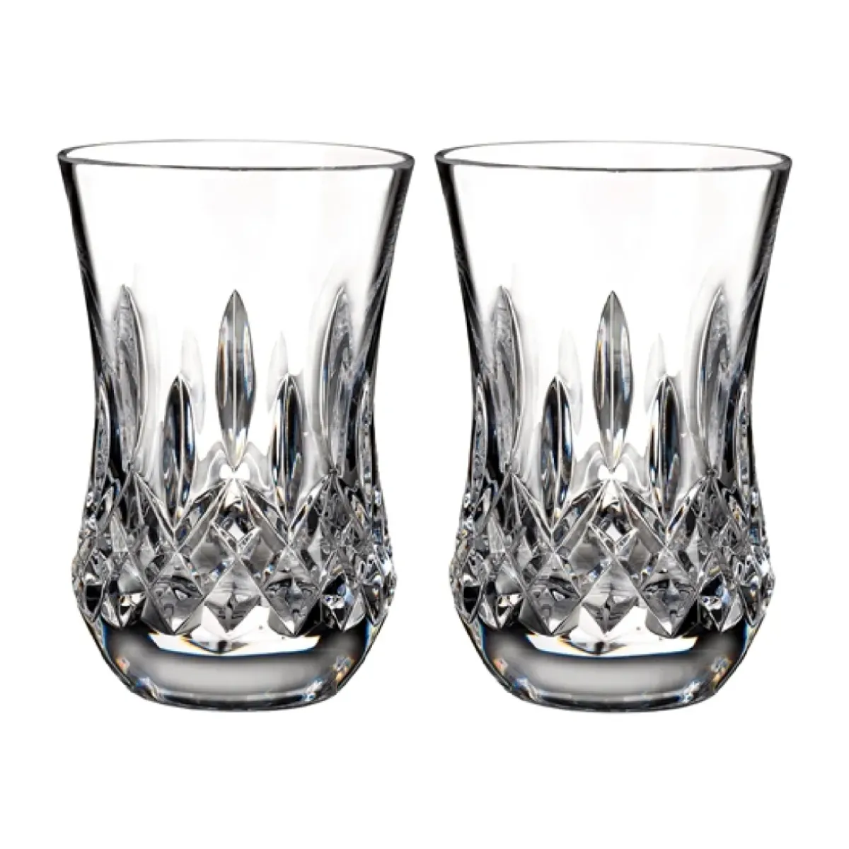 Josephs Jewelers Serveware>Waterford – Lismore Connoisseur Flared Sipping Tumbler Pair