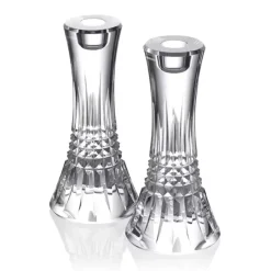 Josephs Jewelers Home Décor>Waterford – Lismore Diamond 7″ Candlestick Pair