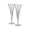 Josephs Jewelers Serveware>Waterford – Lismore Toasting Flute Pair