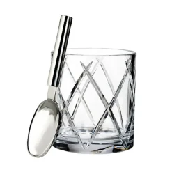 Josephs Jewelers Serveware>Waterford – Olann Ice Bucket with Scoop
