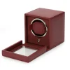 Josephs Jewelers Watch Storage>WOLF – Bordeaux Single Cub Winder with Cover